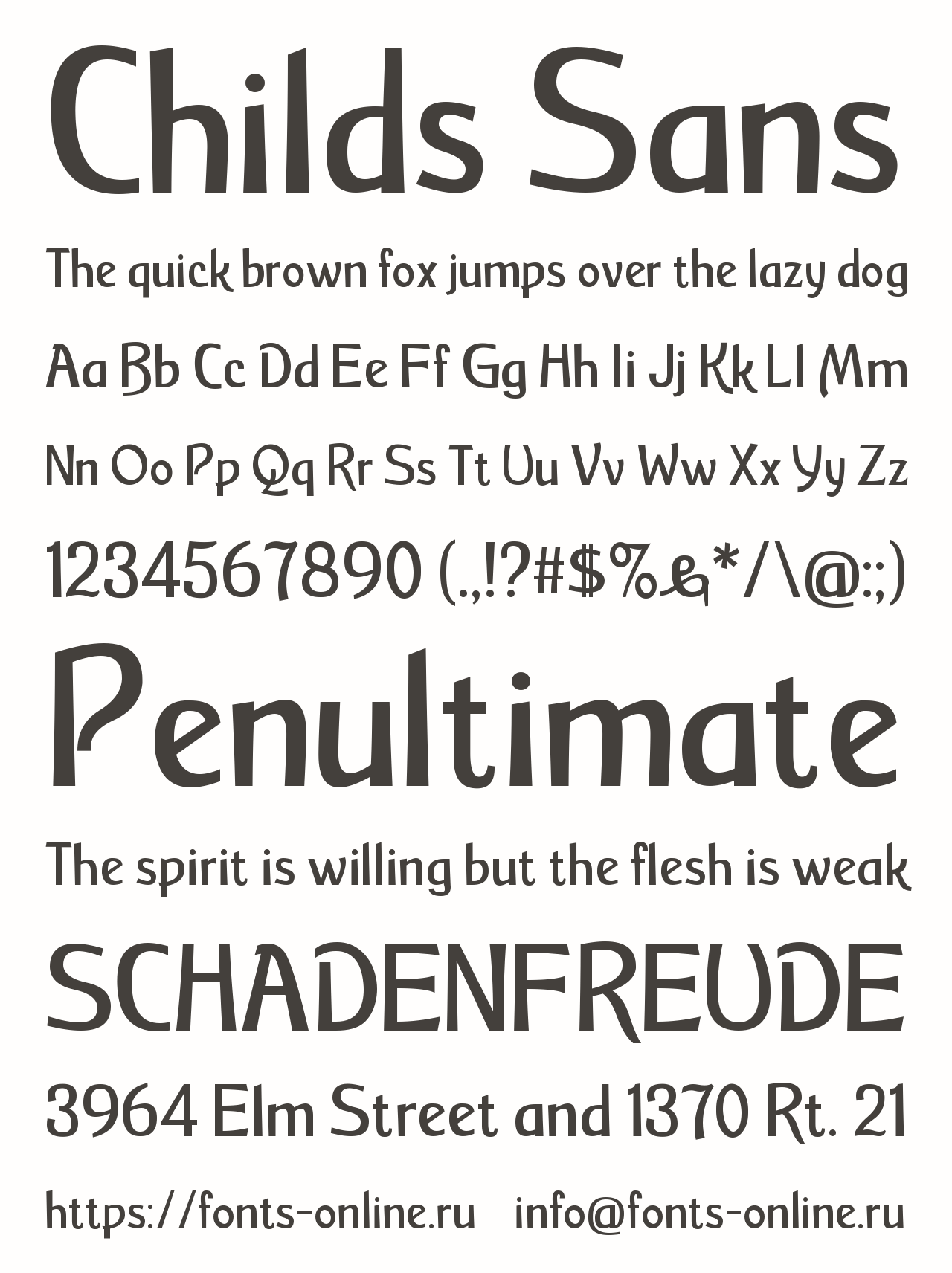 Childs Sans Free Font Download